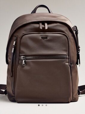 TUMI Voyager Halsey Backpack Brown Mink BRAND NEW